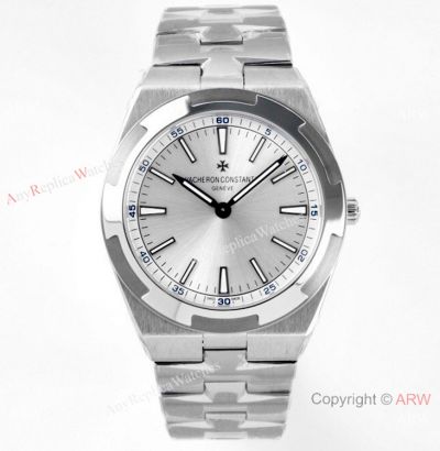 Swiss Copy Vacheron Constantin Overseas Ultra-Thin 2000v Watch Silver Dial Stainless Steel